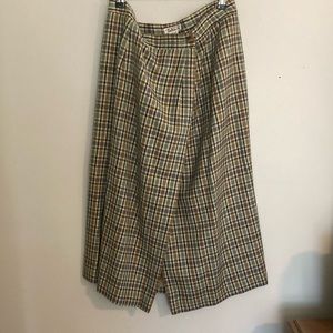 Vintage Talbots wrap skirt